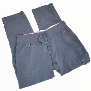 Calvin Klein Performance Stretch Active Capri Pants Chambray Blue